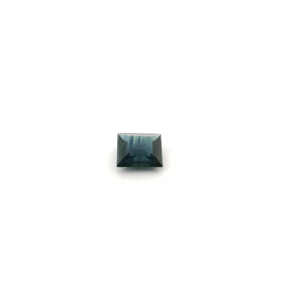 0.54ct Square Natural Sapphire (Colour Blue, Clarity Slightly Included, Cut Faceted)