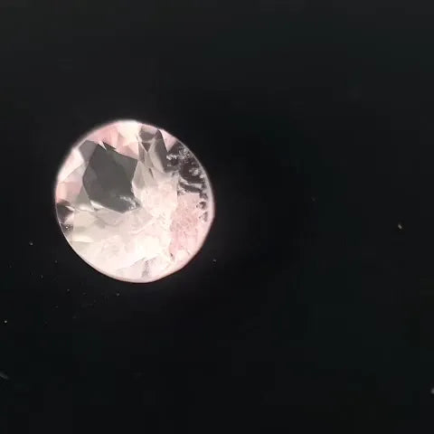0.64ct Oval Natural Morganite (Colour Pink, Clarity Slightly Included, Cut Faceted)