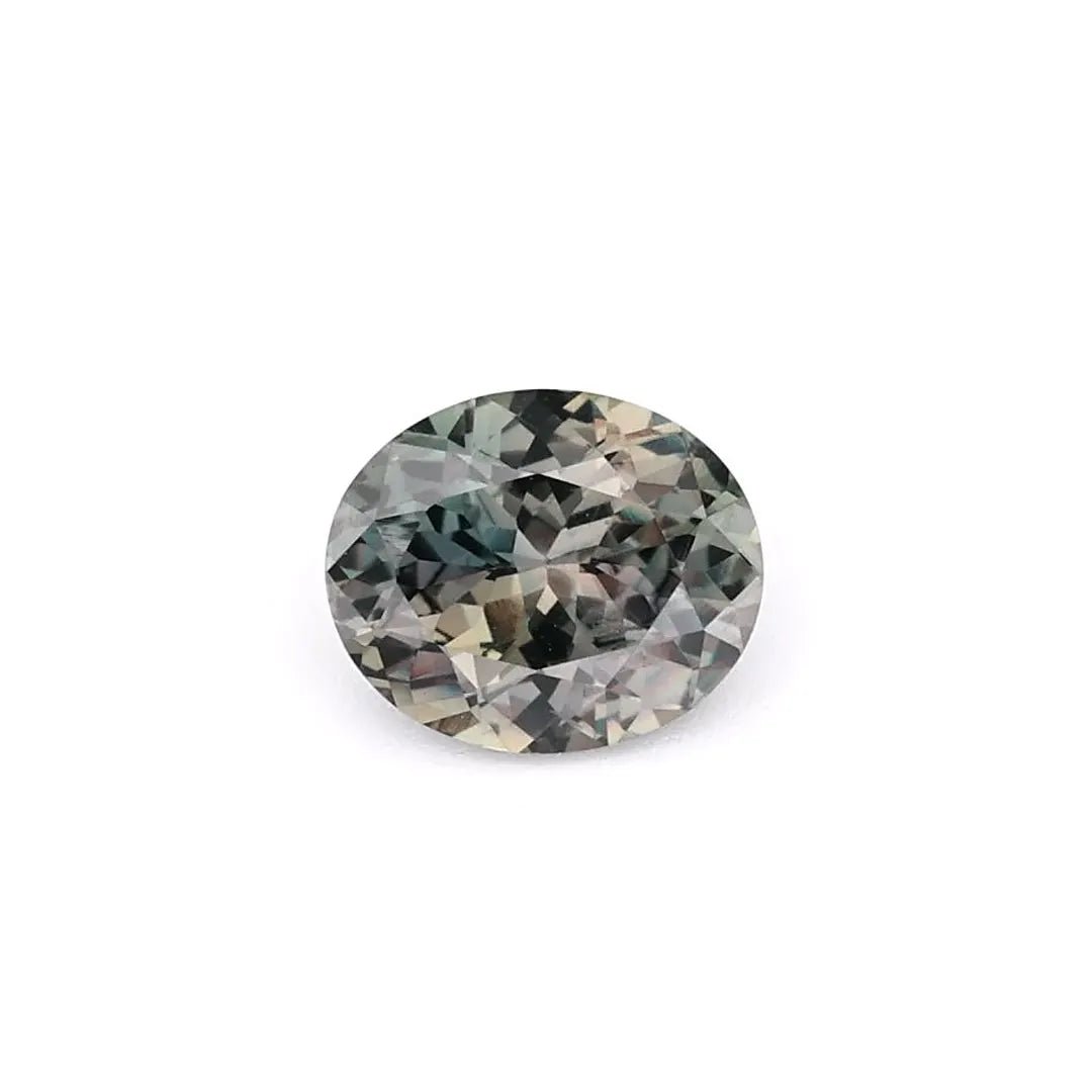 0.74ct Oval Natural Sapphire (Colour Multicolor, Clarity Eye Clean, Cut Faceted)