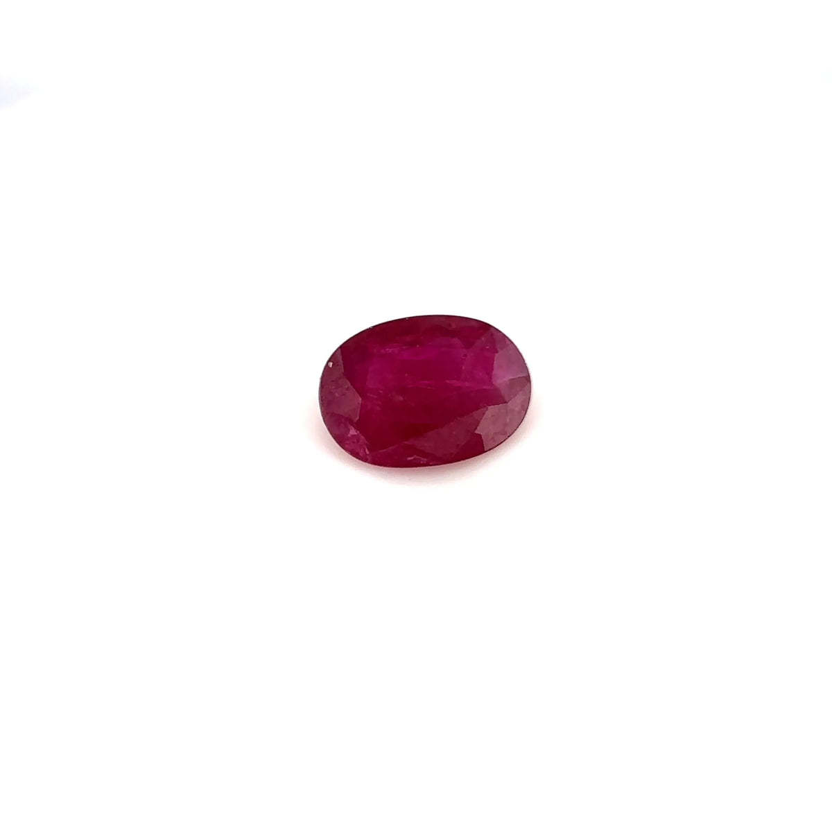 0.92ct Oval Natural Ruby (Colour Red, Clarity Slightly Included, Cut Faceted)