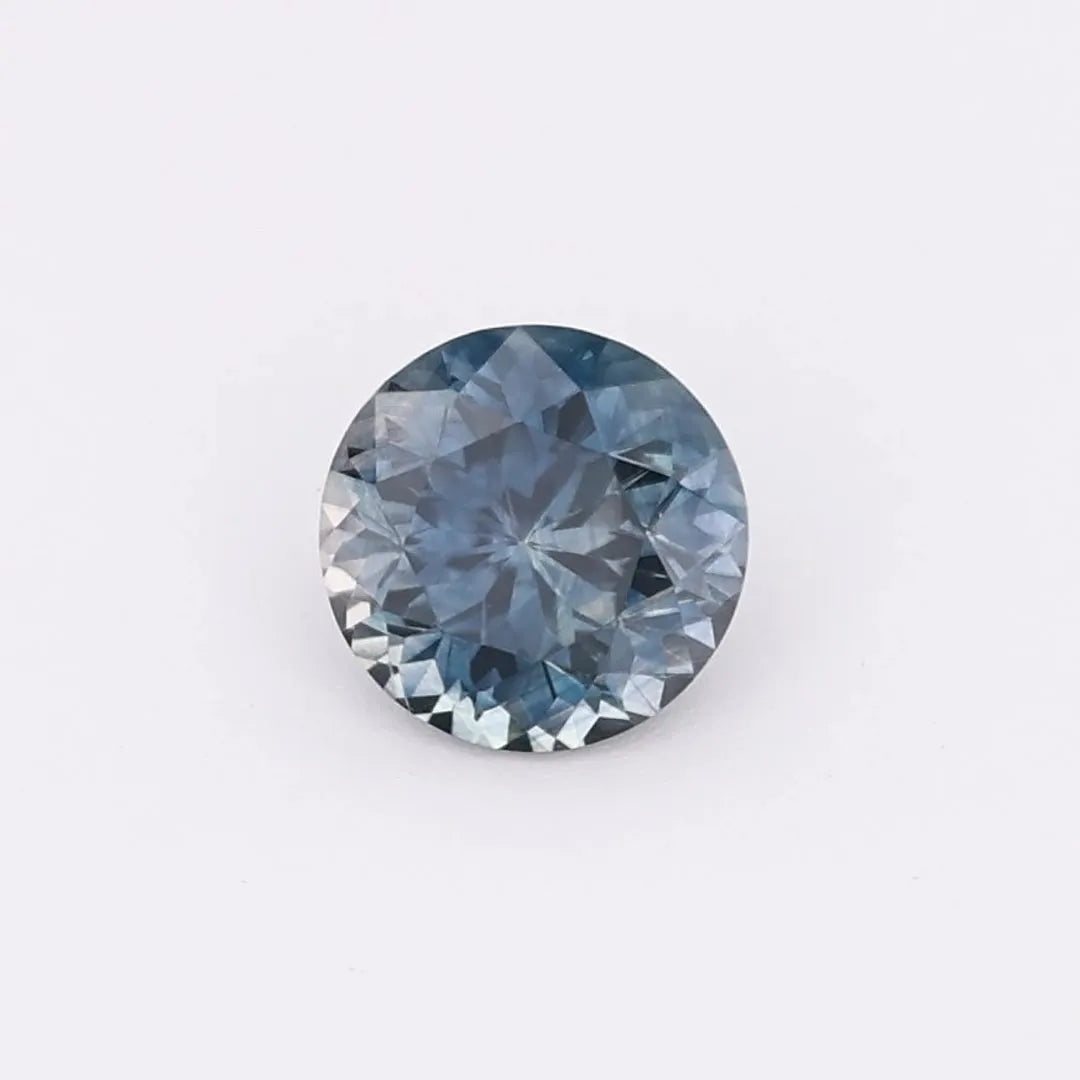 0.95ct Round Natural Sapphire (Colour Multicolor, Clarity Eye Clean, Cut Faceted)