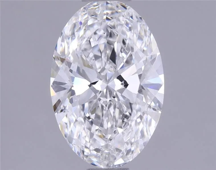 0.98ct Oval Lab Grown Diamond (Colour D, Clarity VS1, IGI Certified)