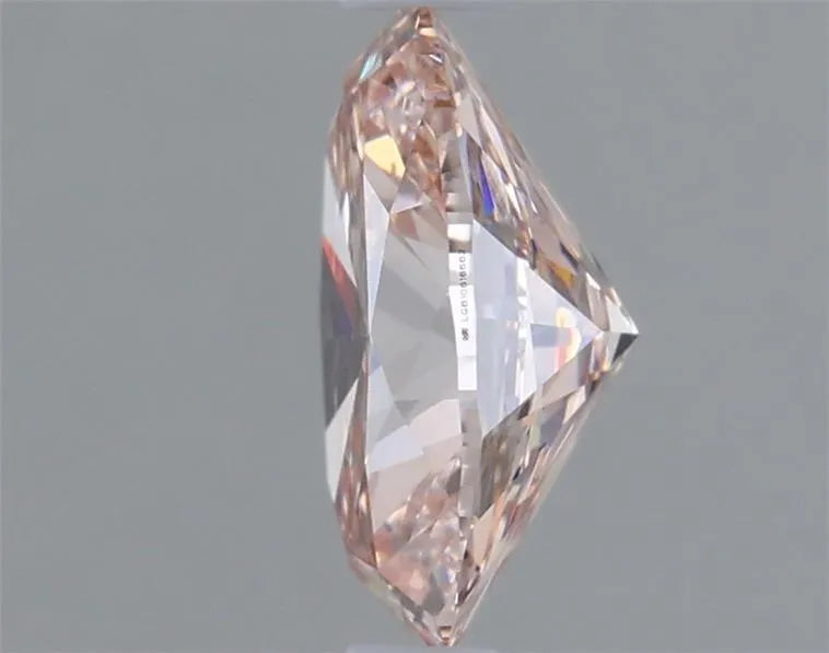 1.01ct Oval Lab Grown Diamond (Colour Fancy Light Brown, Clarity VS1, IGI Certified)