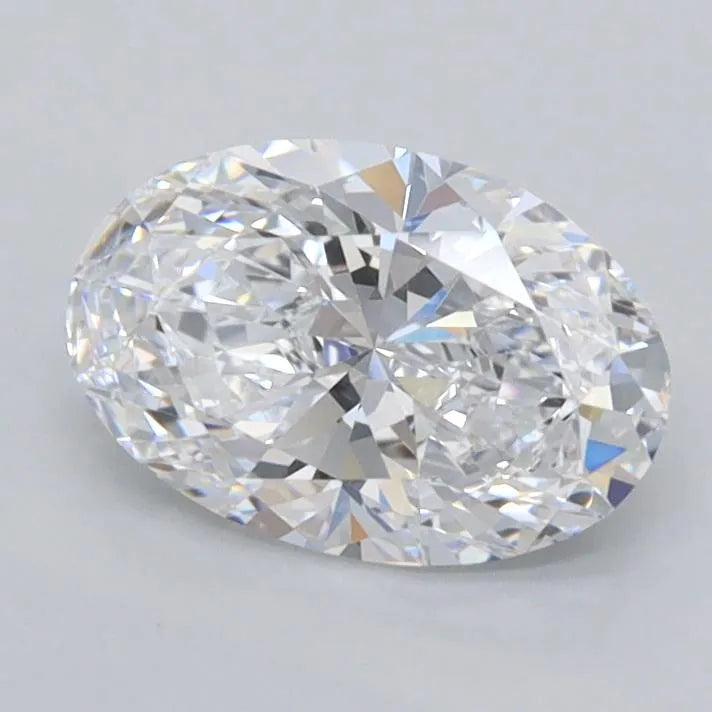 1.05ct Oval Lab Grown Diamond (Colour D, Clarity FL, IGI Certified)