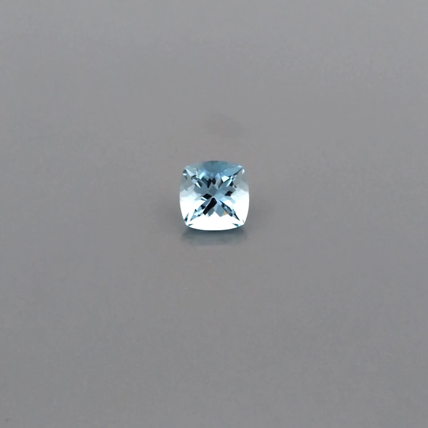 1.41ct Cushion Natural Aquamarine (Colour Blue, Clarity Eye Clean, Cut Faceted)