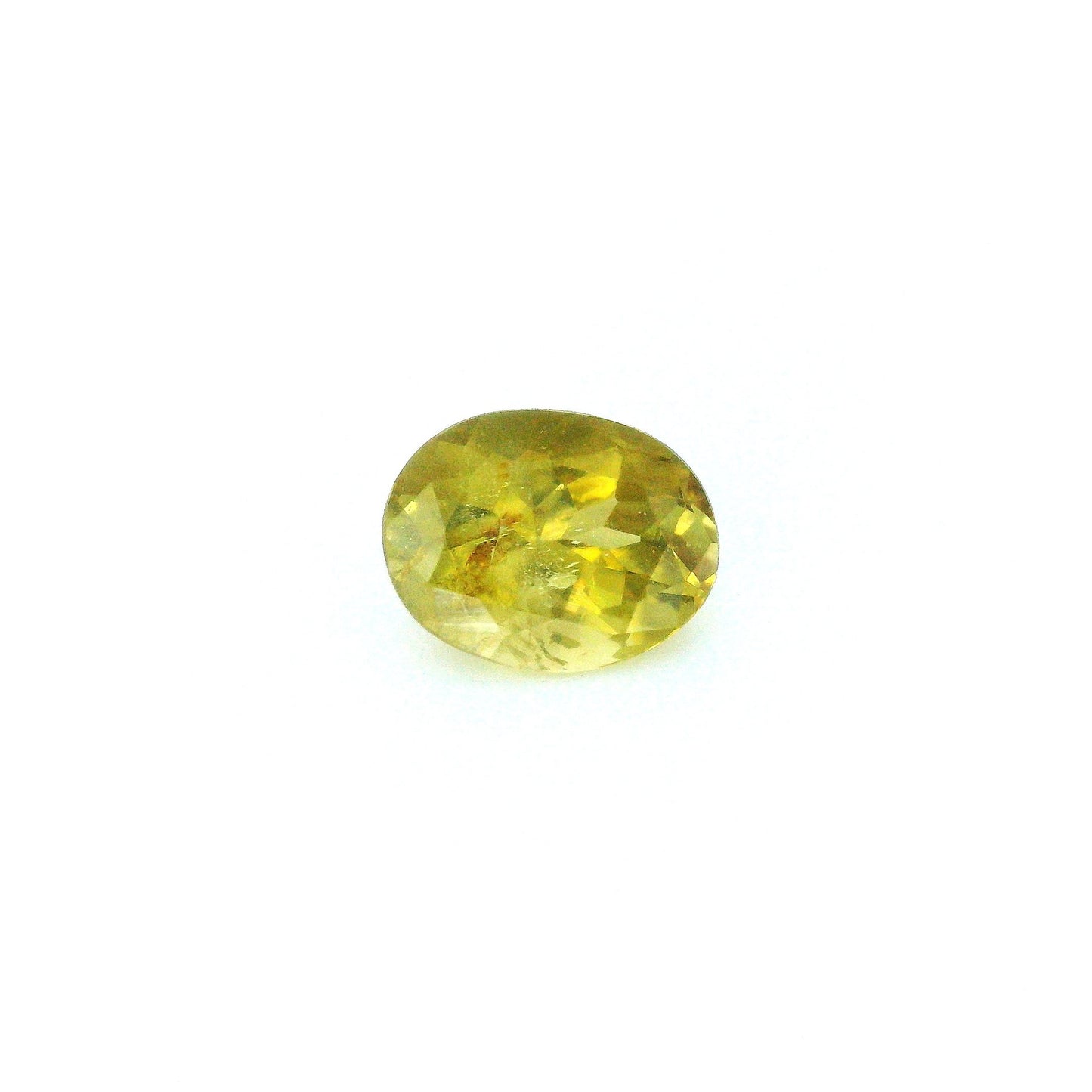 1.41ct Oval Natural Alexandrite (Colour Yellow, Clarity Slightly Included, Cut Faceted)
