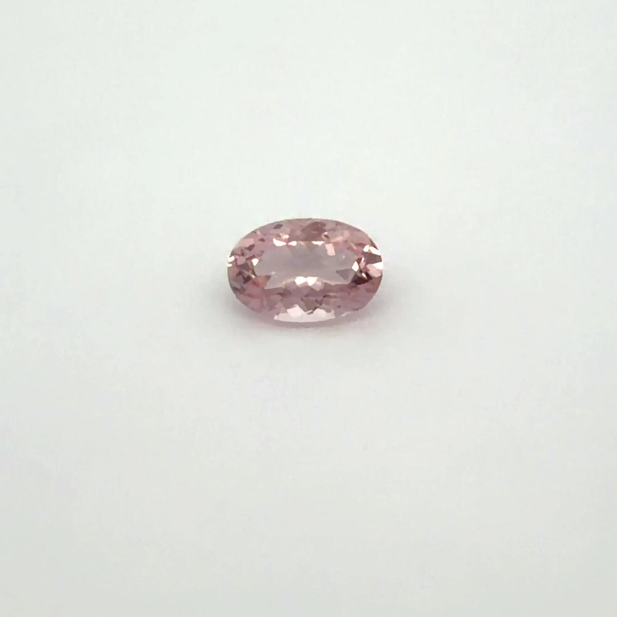 1.42ct Oval Natural Morganite (Colour Pink, Clarity Eye Clean, Cut Faceted)