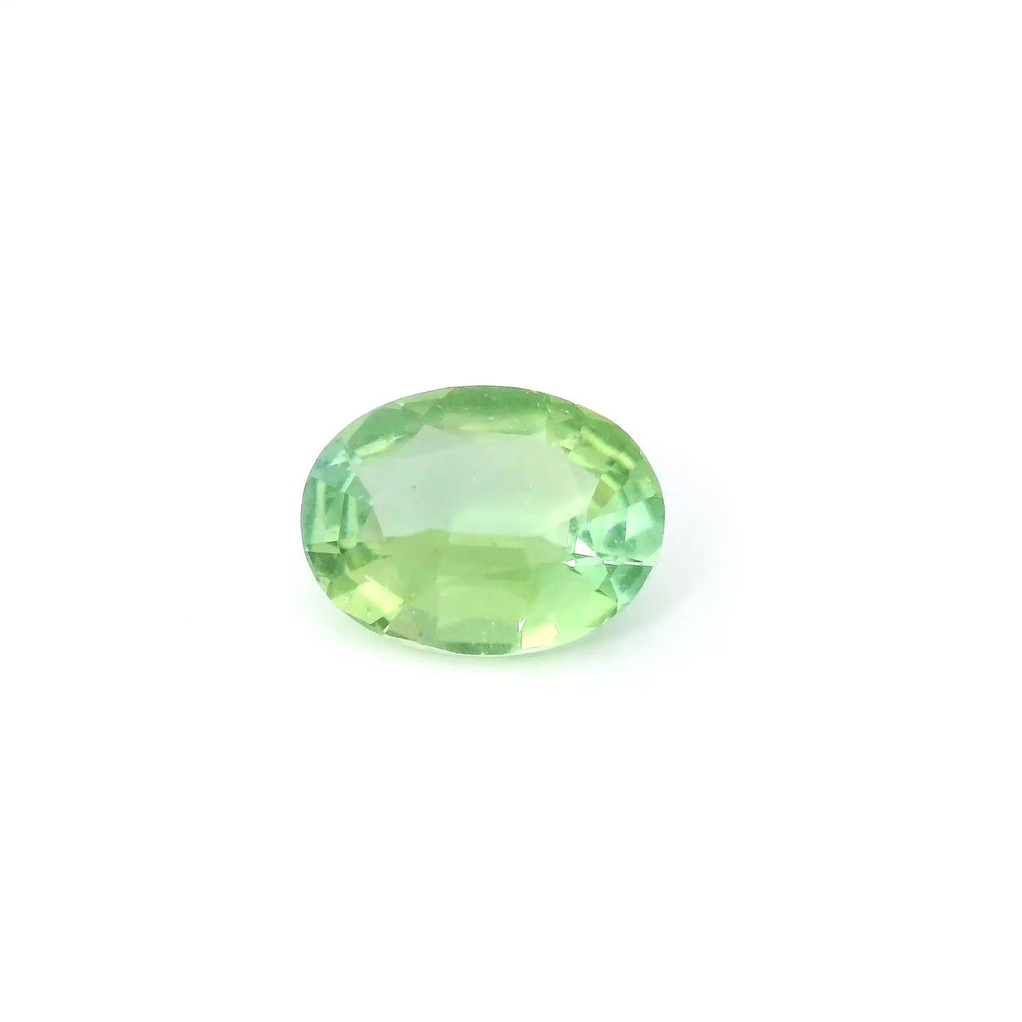 1.47ct Oval Natural Tourmaline (Colour Green, Clarity Slightly Included, Cut Faceted)