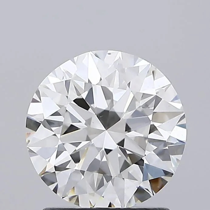 1.54ct Round Natural Diamond (Colour G, Clarity VS2, Cut EX, IGI Certified)