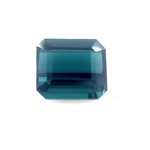 1.69ct Emerald Natural Tourmaline (Colour Blue, Clarity Slightly Included, Cut Faceted)
