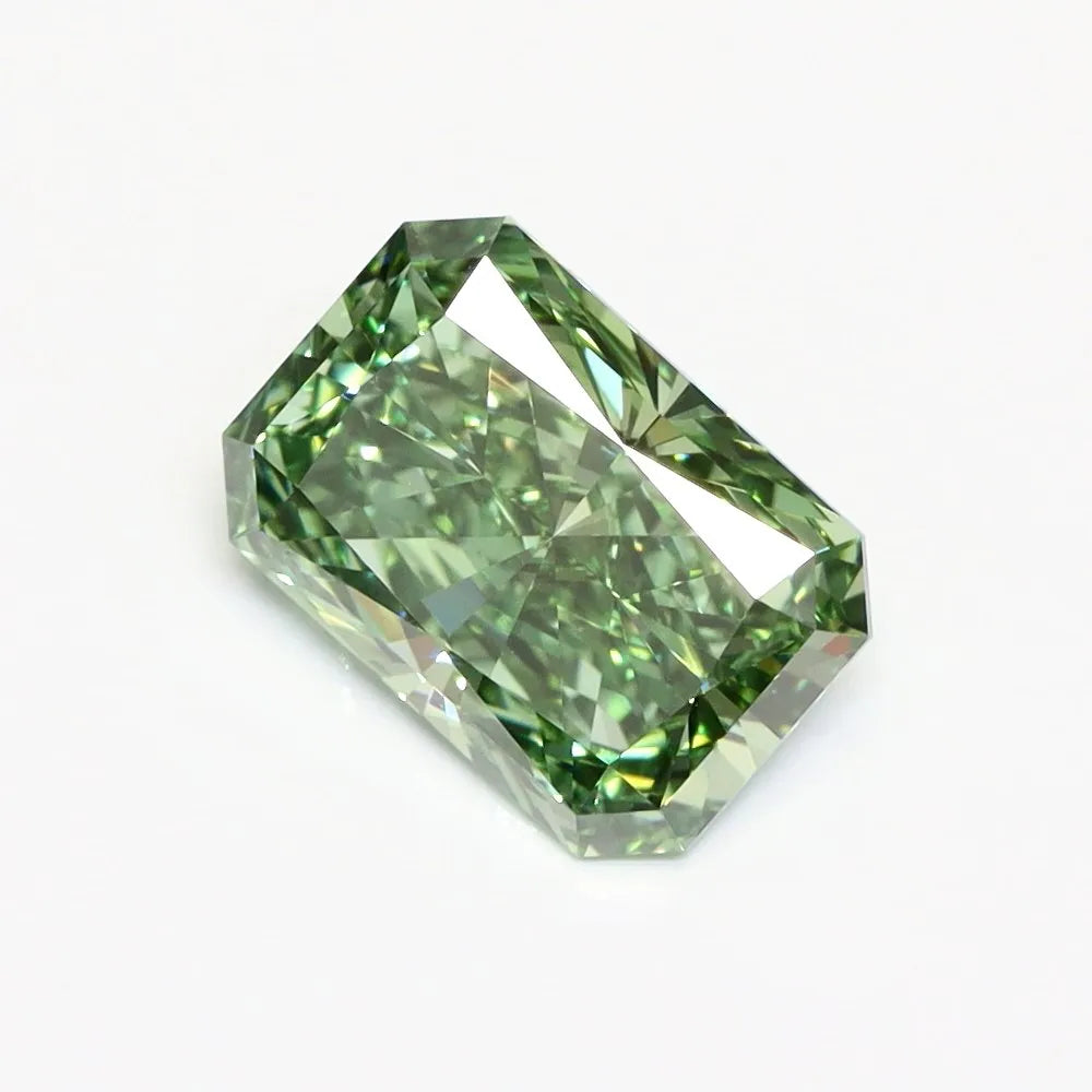 2.04ct Radiant Lab Grown Diamond (Colour Fancy Vivid Green, Clarity VVS1, IGI Certified)
