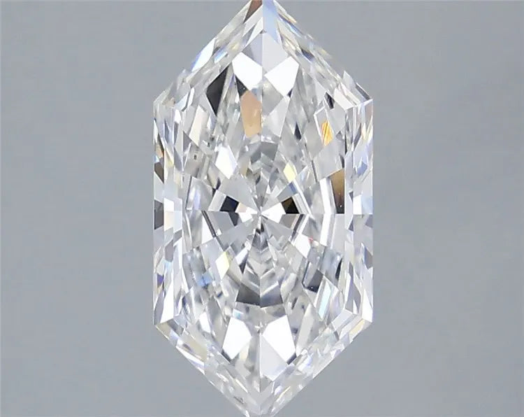 2.08ct Hexagonal Lab Grown Diamond (Colour E, Clarity VVS2, IGI Certified)