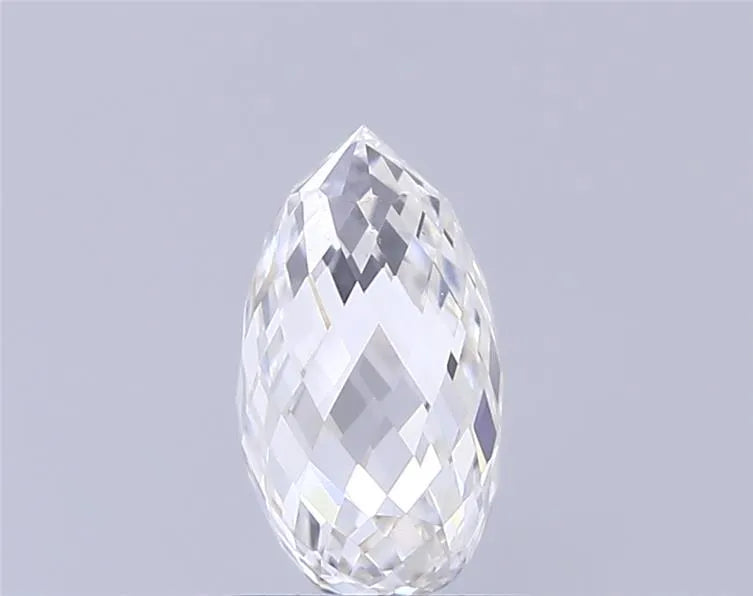 2.10ct Briolette Lab Grown Diamond (Colour F, Clarity VS1, IGI Certified)