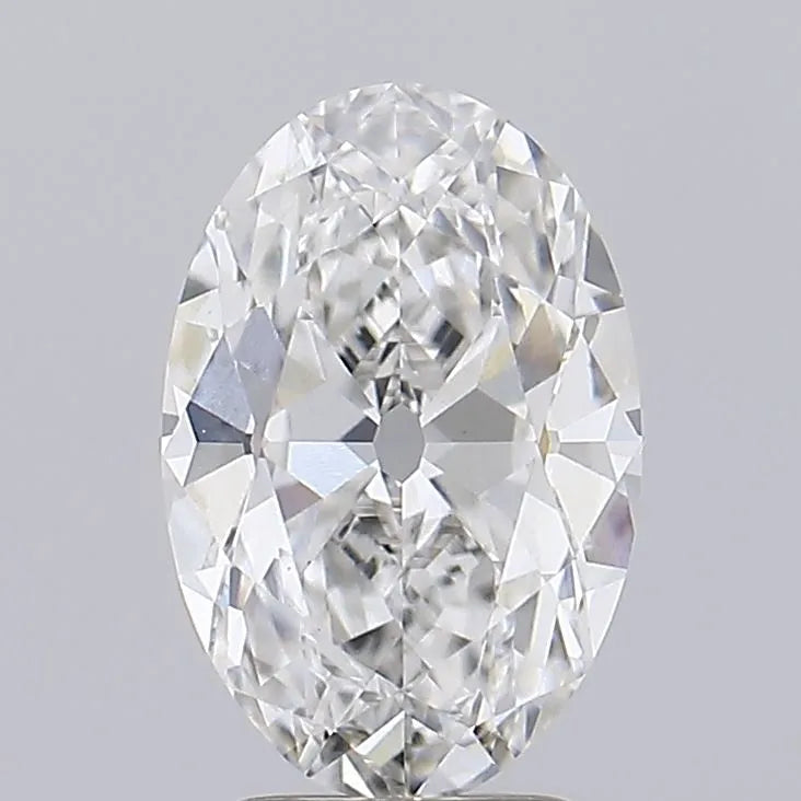 2.36ct Oval Lab Grown Diamond (Colour G, Clarity VS1, IGI Certified)