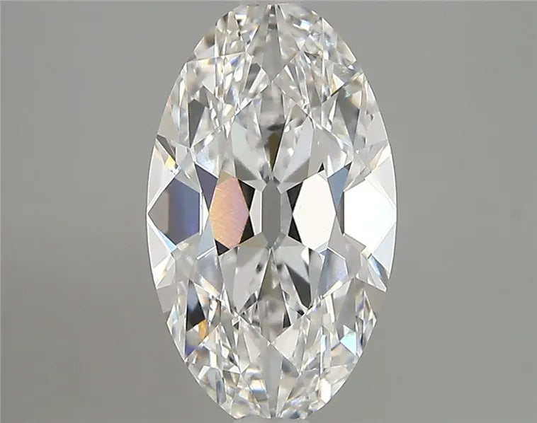 2.50ct Oval Lab Grown Diamond (Colour E, Clarity VVS1, IGI Certified)