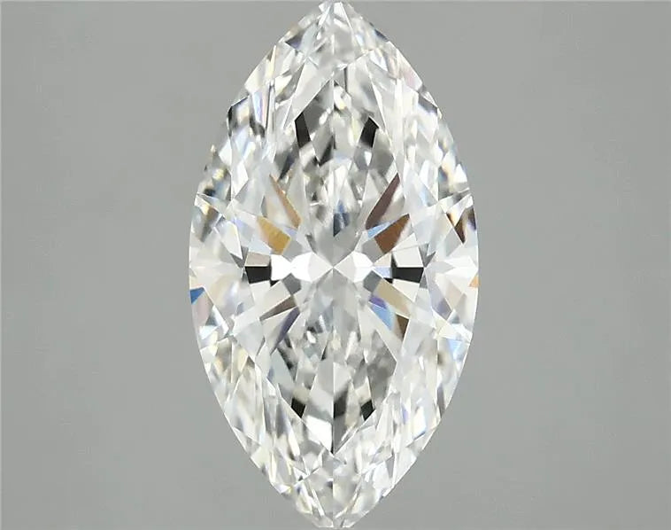 2.51ct Marquise Lab Grown Diamond (Colour E, Clarity VVS2, IGI Certified)