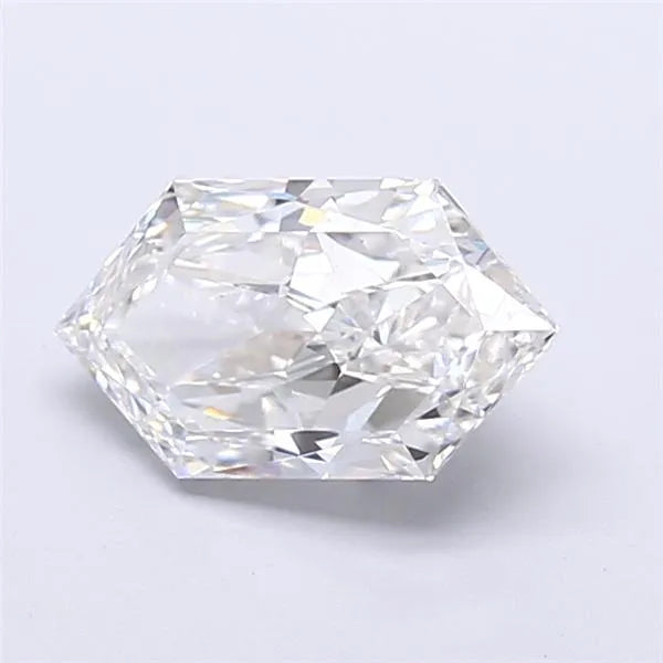 2.55ct Hexagonal Lab Grown Diamond (Colour E, Clarity VS1, IGI Certified)