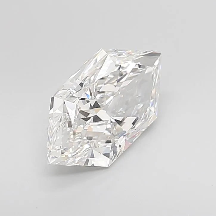 2.60ct Hexagonal Lab Grown Diamond (Colour D, Clarity VVS2, IGI Certified)