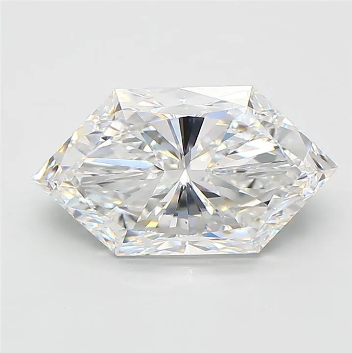 2.74ct Hexagonal Lab Grown Diamond (Colour D, Clarity VS1, IGI Certified)