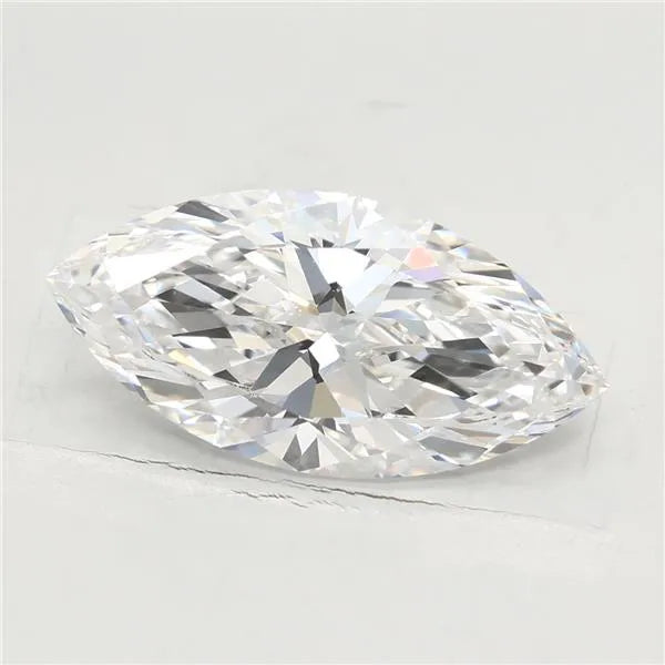 2.76ct Marquise Lab Grown Diamond (Colour E, Clarity VVS2, IGI Certified)