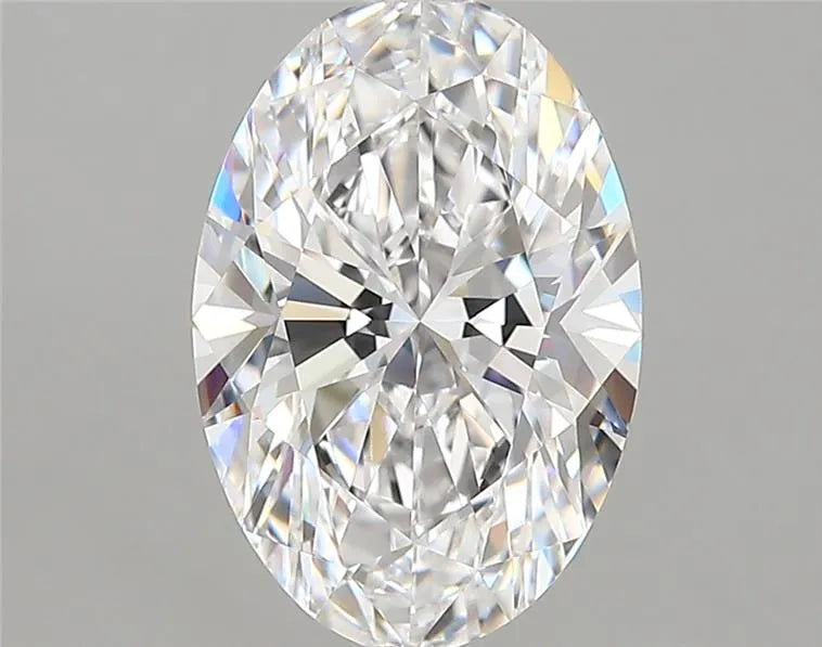 2.84ct Oval Lab Grown Diamond (Colour D, Clarity FL, IGI Certified)