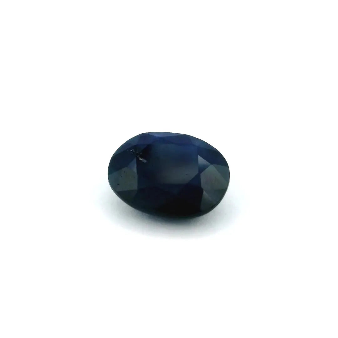 2.90ct Oval Natural Sapphire (Colour Blue, Clarity Moderately Included, Cut Faceted)