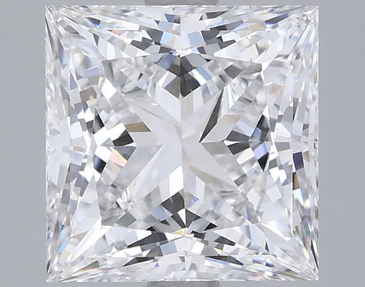 3.06ct Princess Lab Grown Diamond (Colour D, Clarity VVS2, IGI Certified)