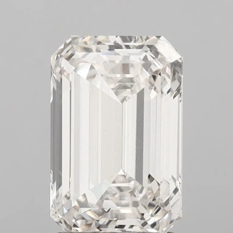 3.09ct Emerald Lab Grown Diamond (Colour G, Clarity VVS2, IGI Certified)