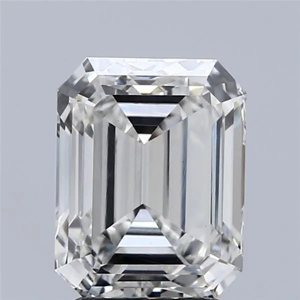 3.10ct Emerald Lab Grown Diamond (Colour G, Clarity VVS2, IGI Certified)