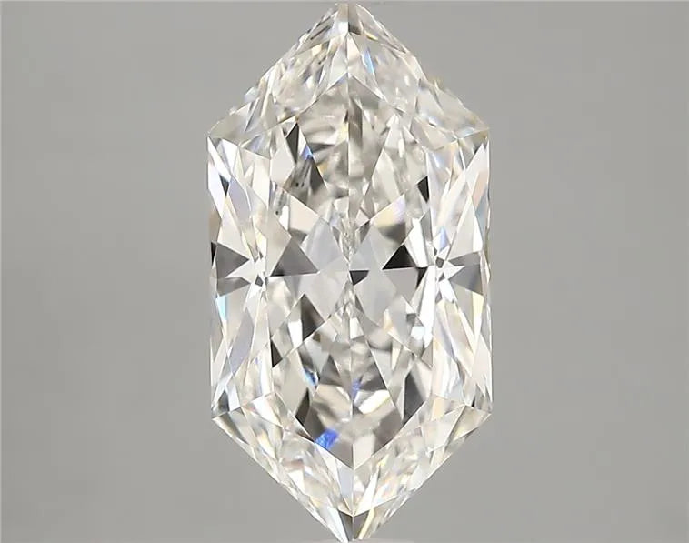 3.46ct Hexagonal Lab Grown Diamond (Colour F, Clarity VVS1, IGI Certified)