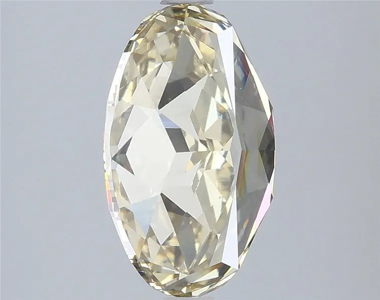 3.50ct Oval Lab Grown Diamond (Colour Fancy Yellow, Clarity VS1, IGI Certified)