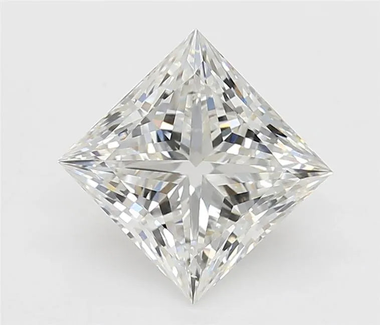 3.53ct Princess Lab Grown Diamond (Colour G, Clarity VVS2, IGI Certified)