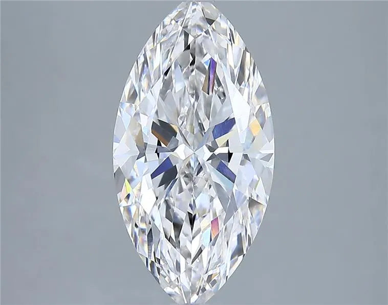 3.55ct Marquise Lab Grown Diamond (Colour D, Clarity VVS2, IGI Certified)