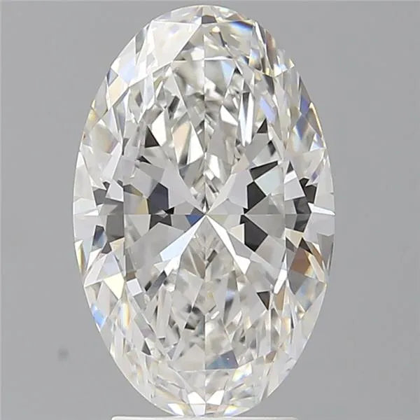 3.57ct Oval Lab Grown Diamond (Colour F, Clarity VVS2, IGI Certified)
