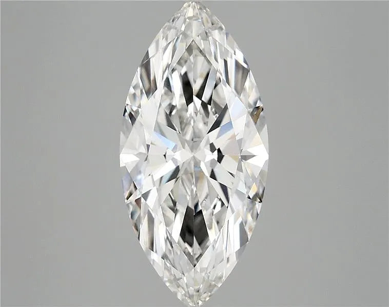 3.62ct Marquise Lab Grown Diamond (Colour G, Clarity VVS2, IGI Certified)