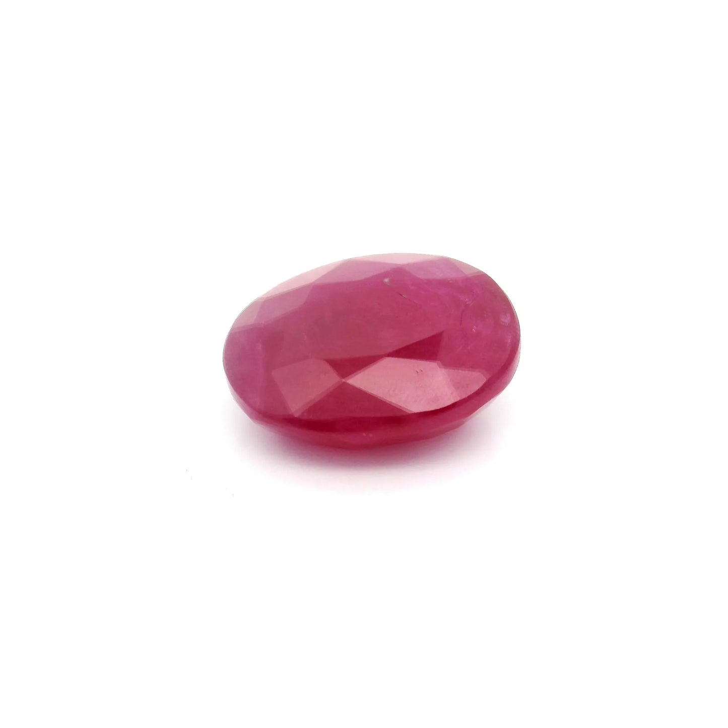 3.65ct Oval Natural Ruby (Colour Red, Clarity Moderately Included, Cut Faceted)