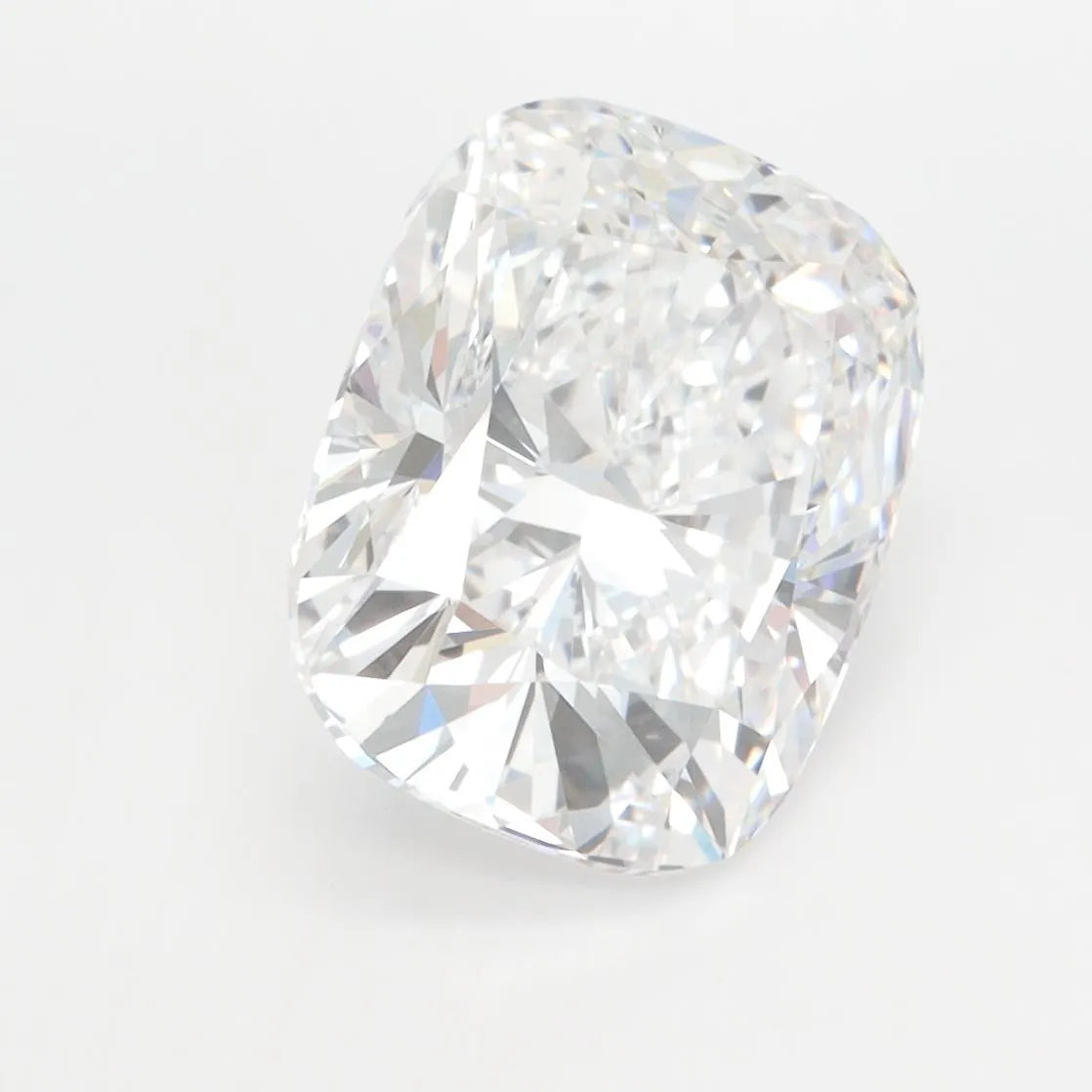 3.70ct Cushion modified Lab Grown Diamond (Colour D, Clarity IF, IGI Certified)