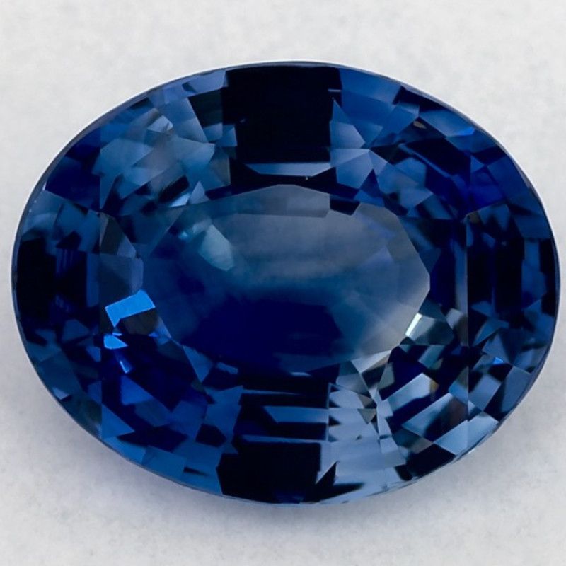 4.00ct Oval Natural Sapphire (Colour Blue, Clarity Eye Clean, Cut Faceted)