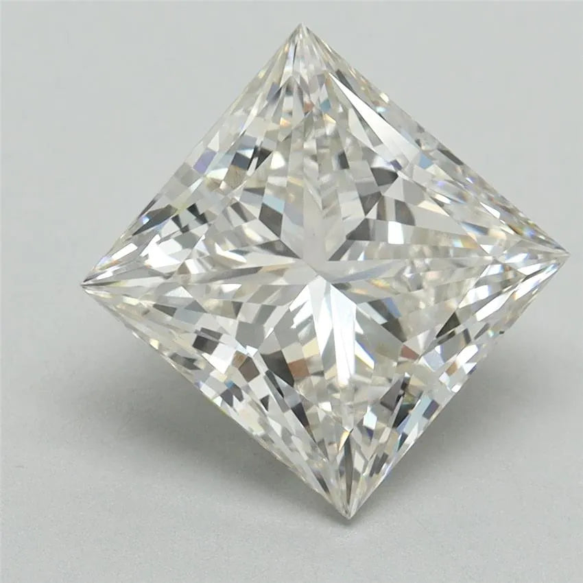 4.02ct Princess Lab Grown Diamond (Colour H, Clarity VS1, IGI Certified)