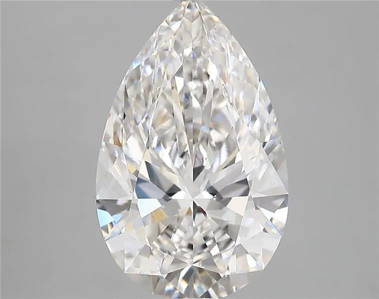 4.16ct Pear Lab Grown Diamond (Colour F, Clarity VVS1, IGI Certified)