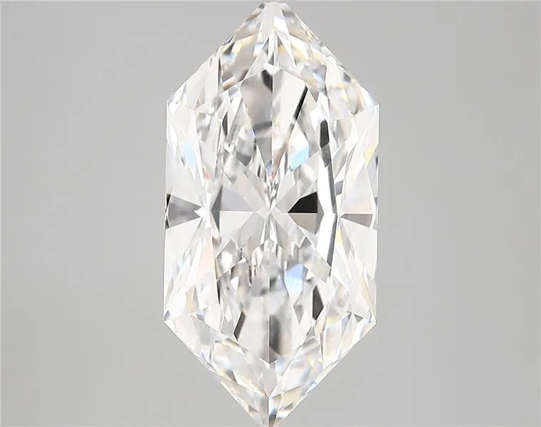 4.36ct Hexagonal Lab Grown Diamond (Colour D, Clarity FL, IGI Certified)