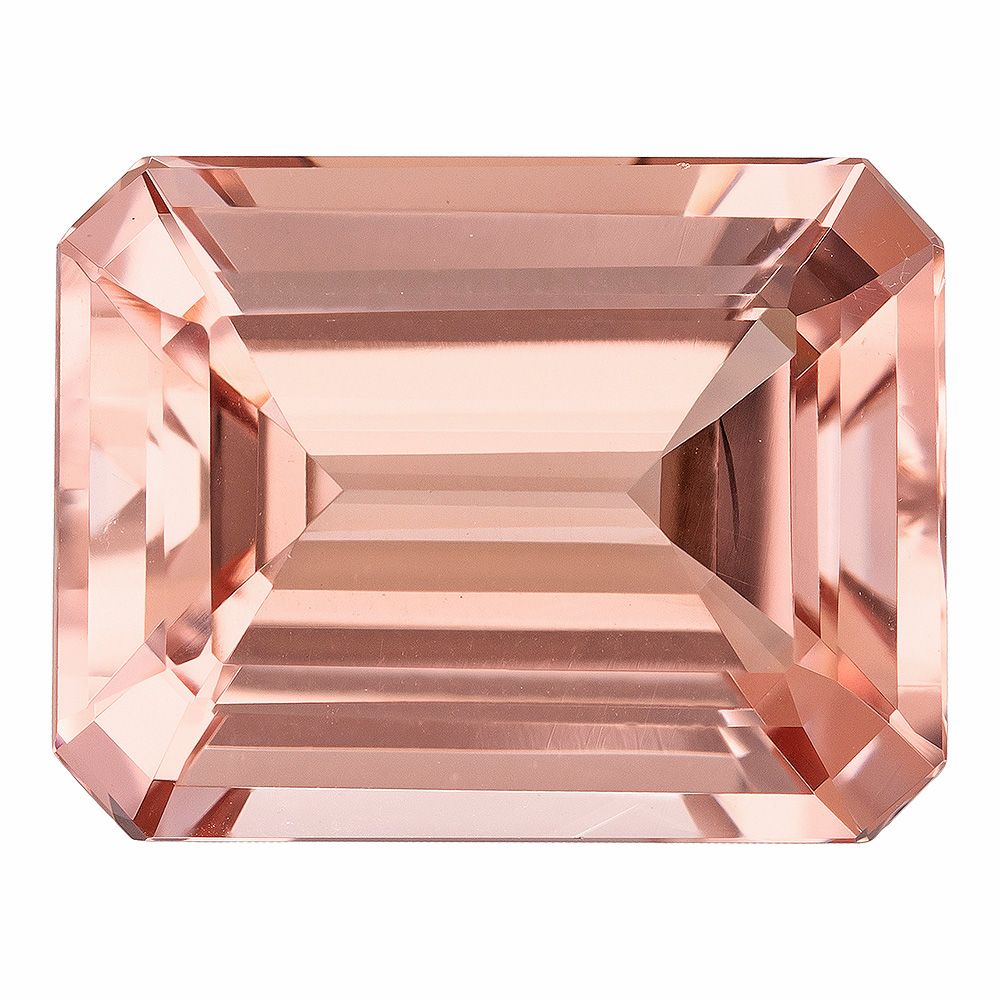 4.68ct Emerald Natural Morganite (Colour Pink, Clarity Eye Clean, Cut Faceted)