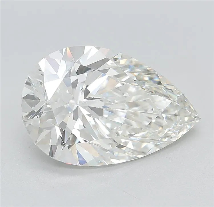 4.97ct Pear Lab Grown Diamond (Colour H, Clarity FL, GIA Certified)