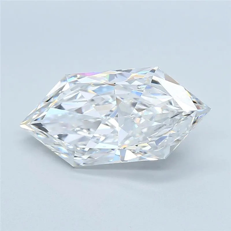5.03ct Hexagonal Lab Grown Diamond (Colour E, Clarity VVS2, IGI Certified)