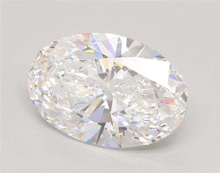 5.05ct Oval Lab Grown Diamond (Colour D, Clarity VVS1, IGI Certified)