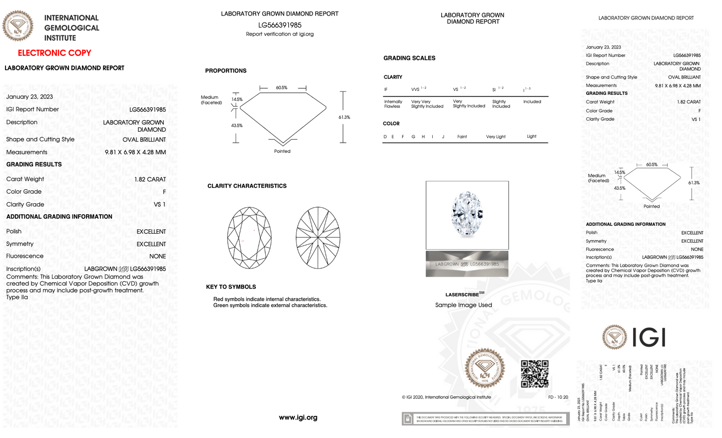 Rachael - 1.82ct Oval Lab Grown Diamond