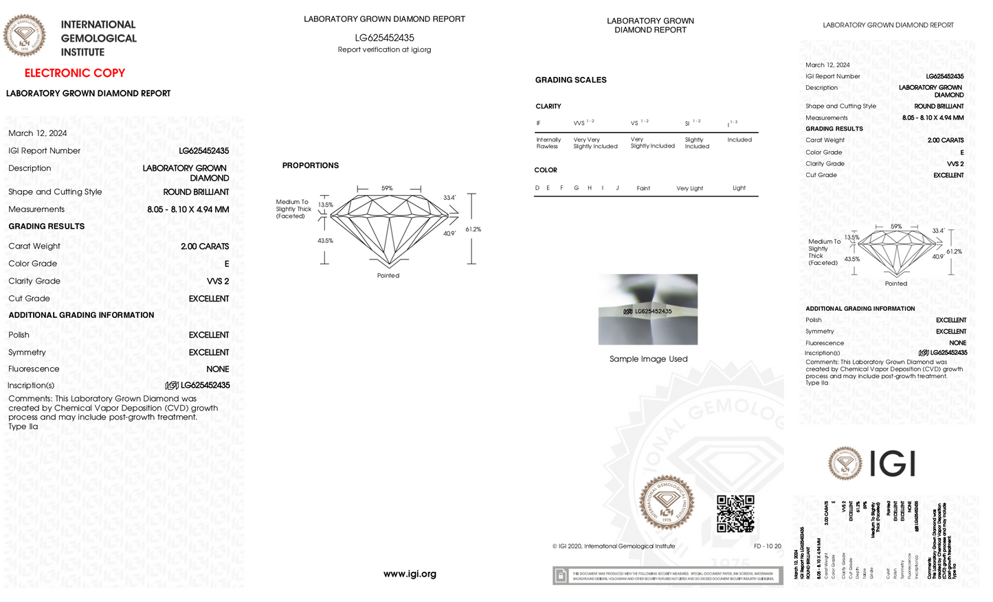 Rachael - 2.00ct Round Lab Grown Diamond