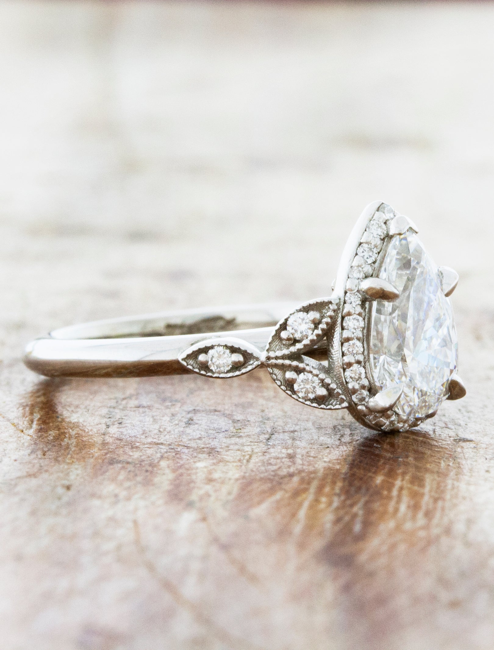 Rachael: Oval Diamond Rose Gold Engagement Ring