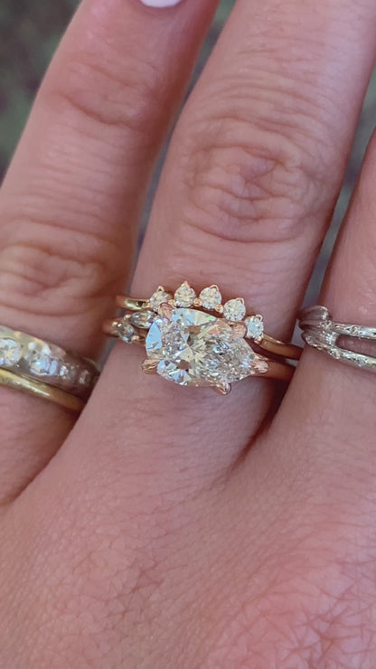 caption:Shown with Maddox engagement ring