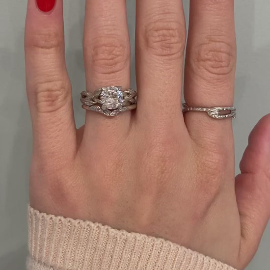 caption:Shown with Lorelei engagement ring
